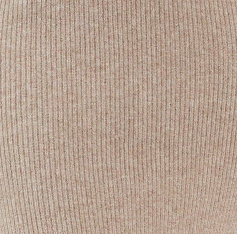 Dani Knit Skirt (Latte)