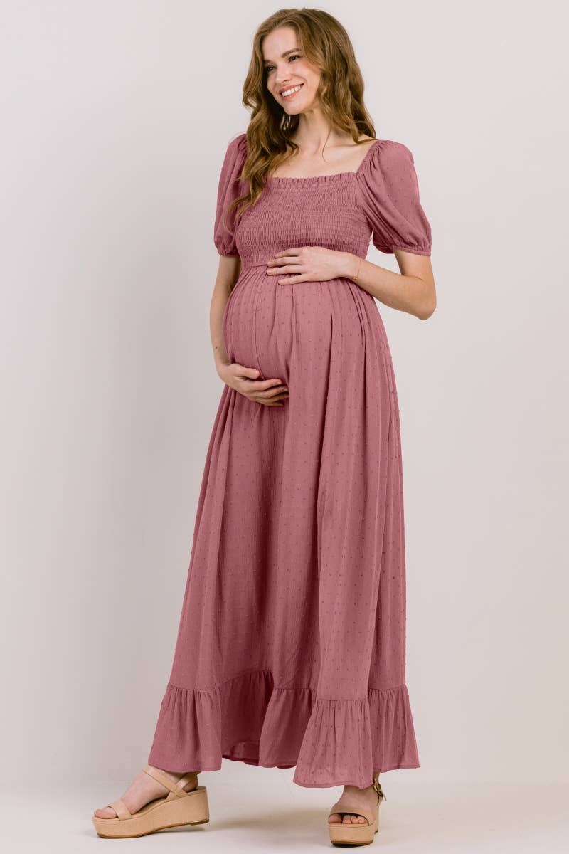 Rebecca Puff Sleeve Maxi Dress