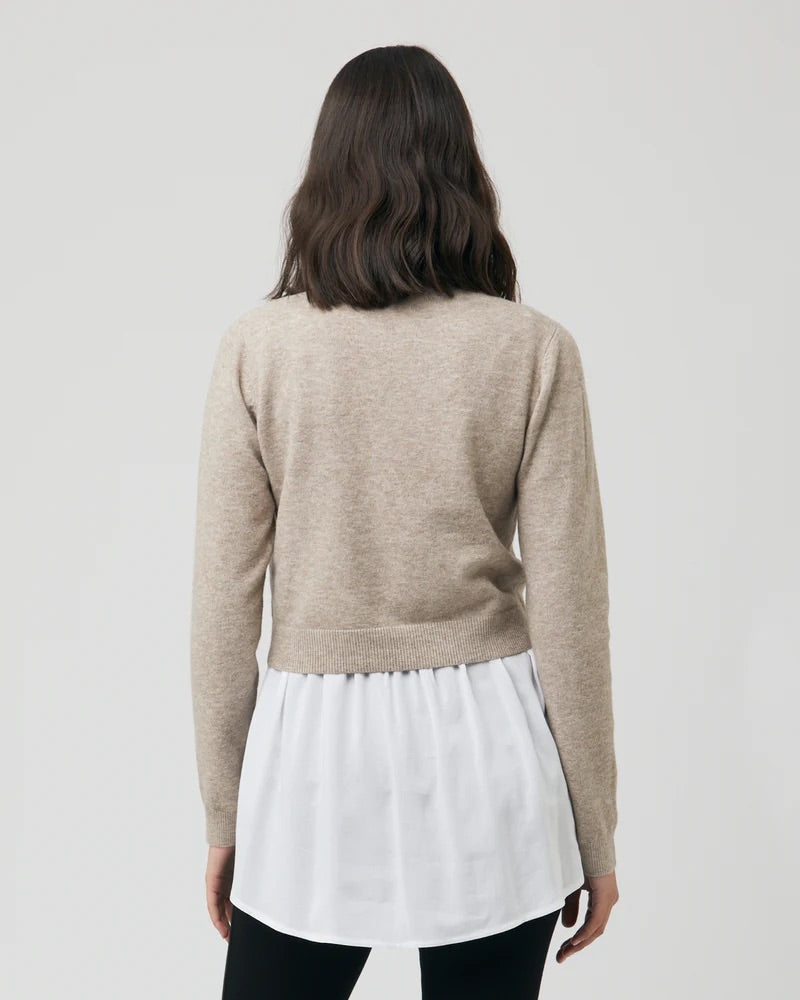 Sandy Detachable Knit Nursing Sweater