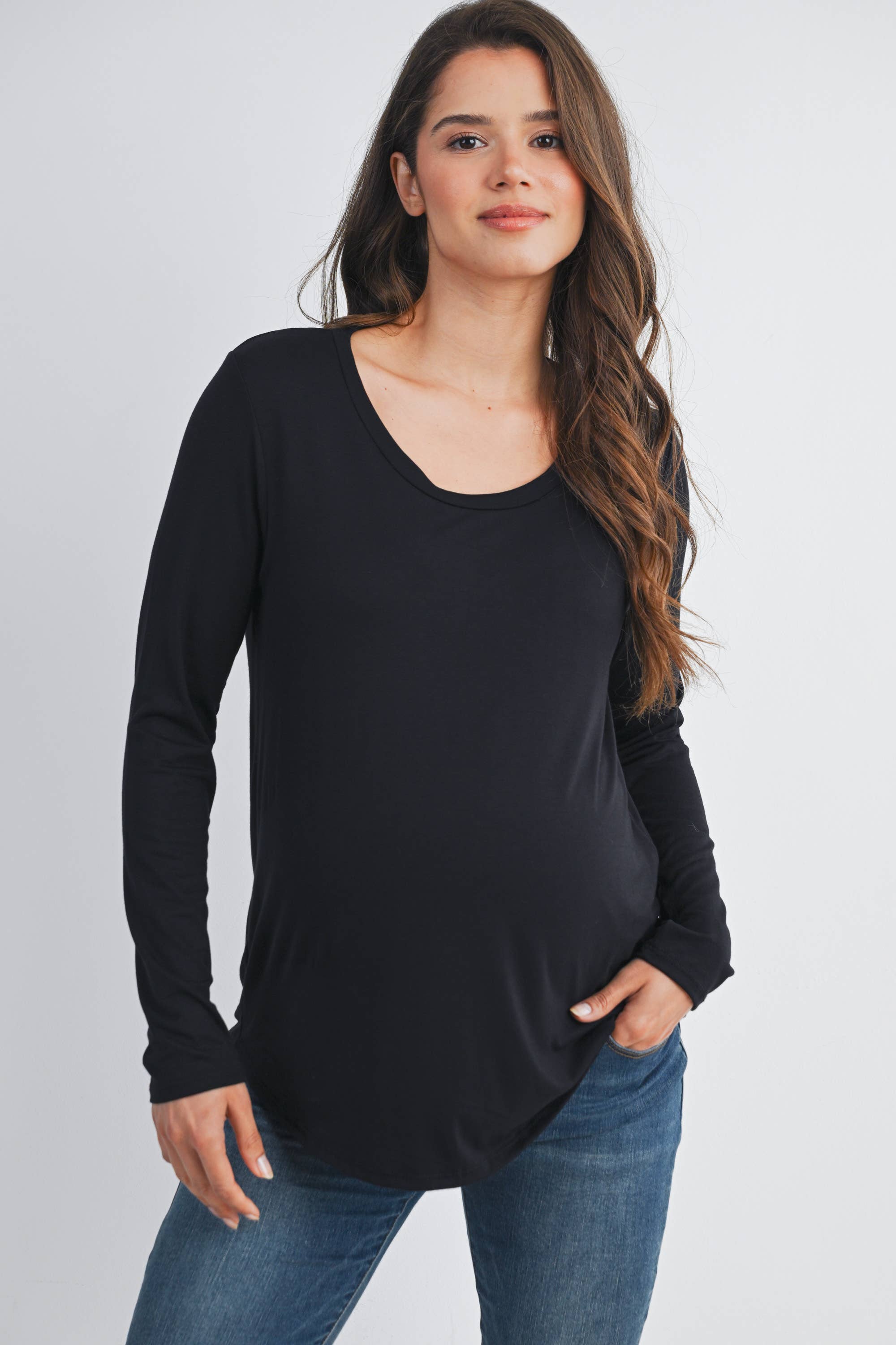 Leona Maternity & Nursing Top