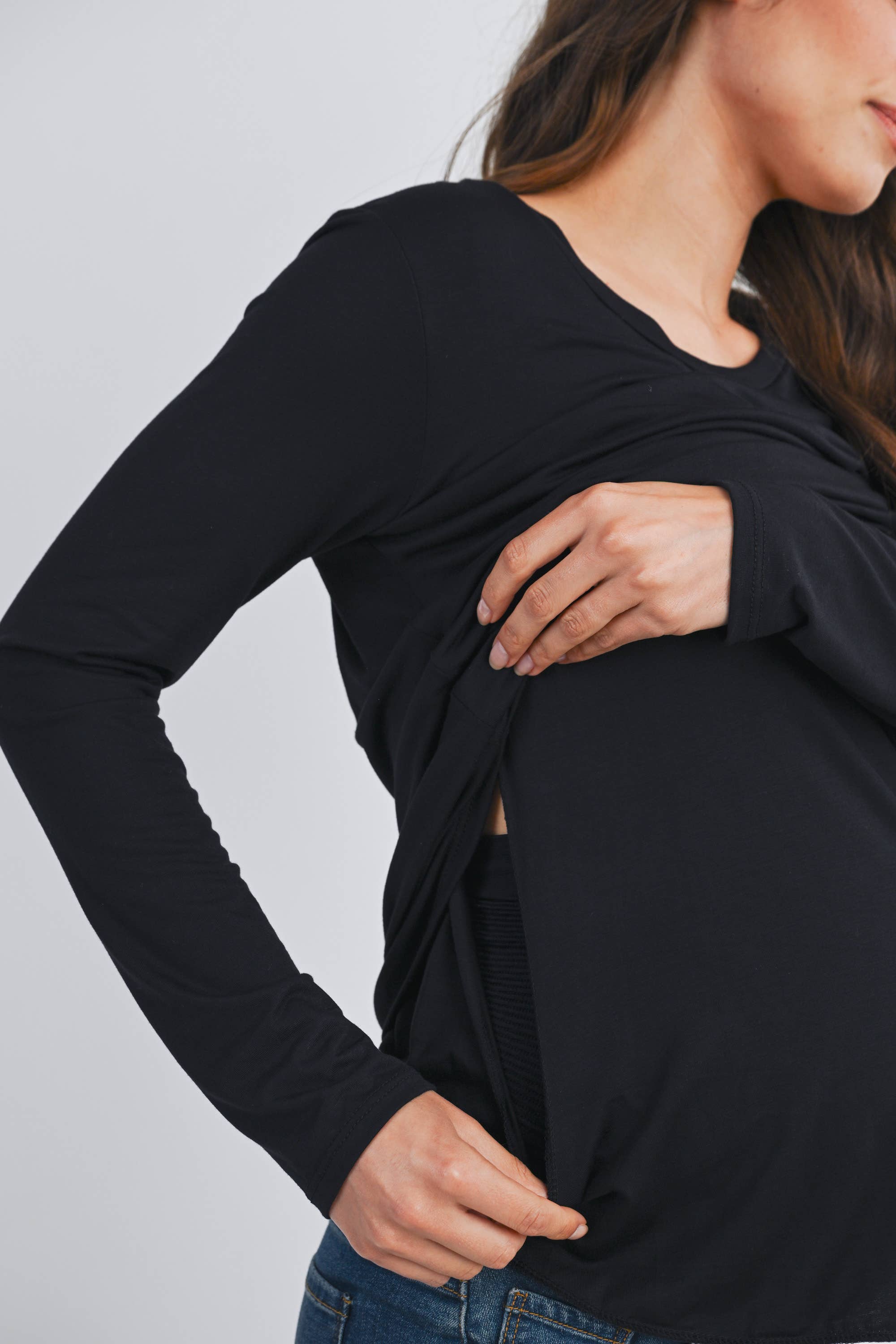 Leona Maternity & Nursing Top