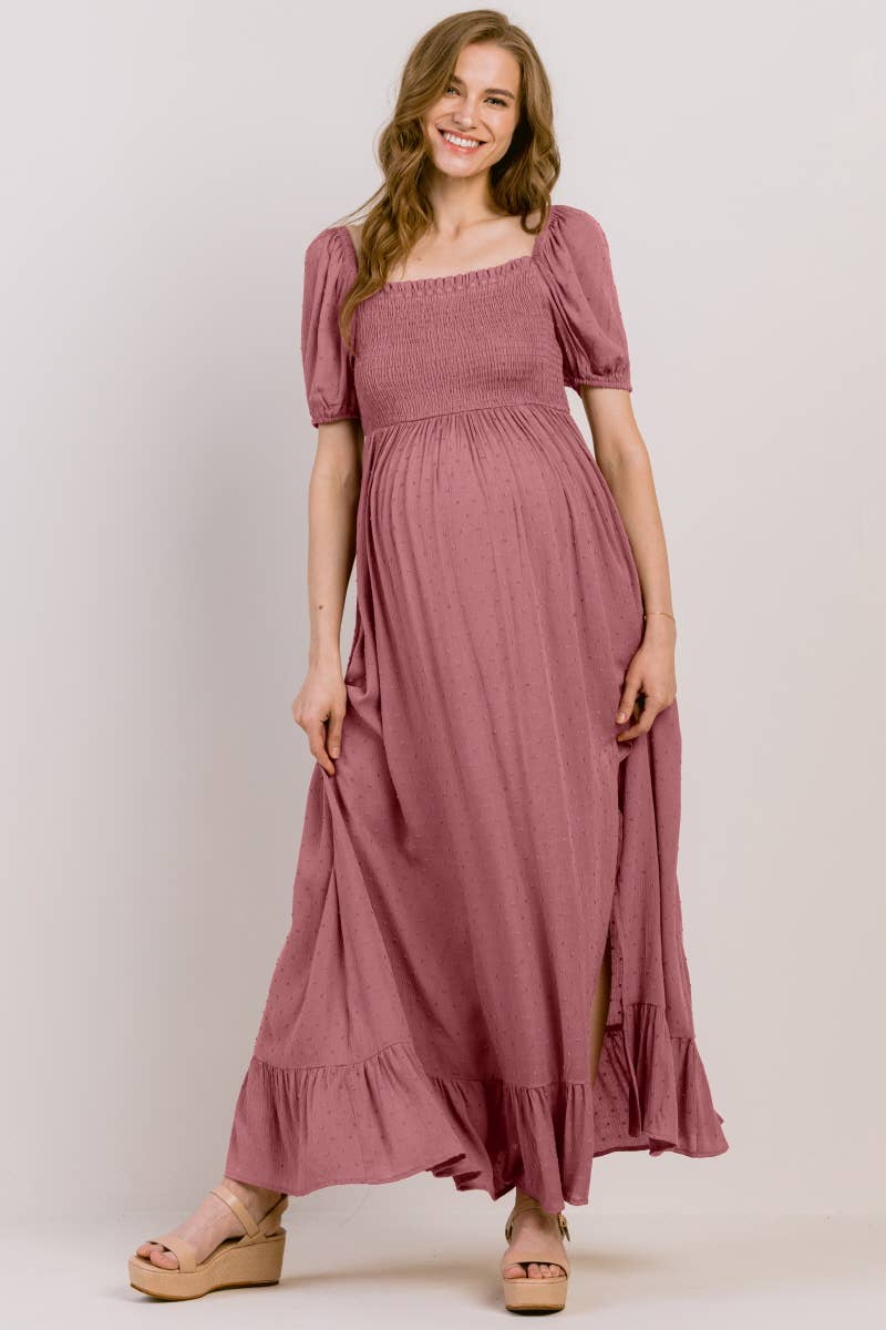 Rebecca Puff Sleeve Maxi Dress