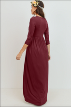 Load image into Gallery viewer, &#39;LC&#39; Merlot Dress
