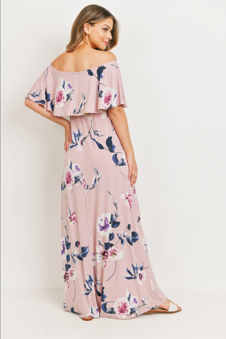 Off-the-Shoulder Maxi