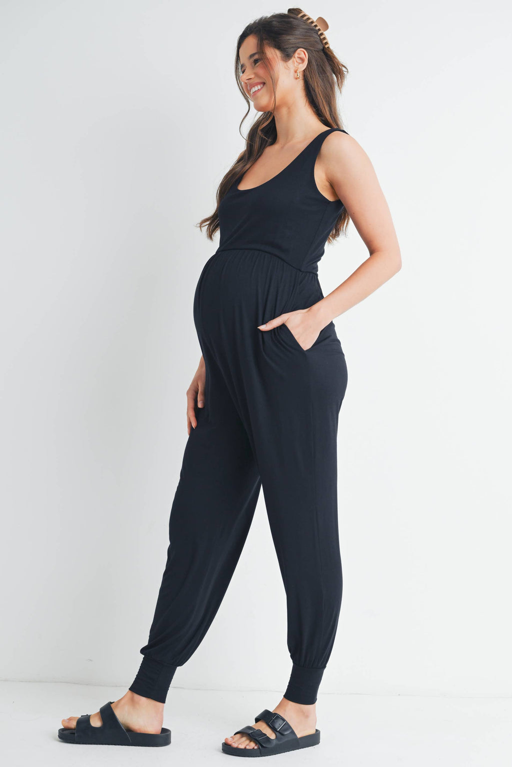 Ruthie Jogger Jumpsuit w/Pockets
