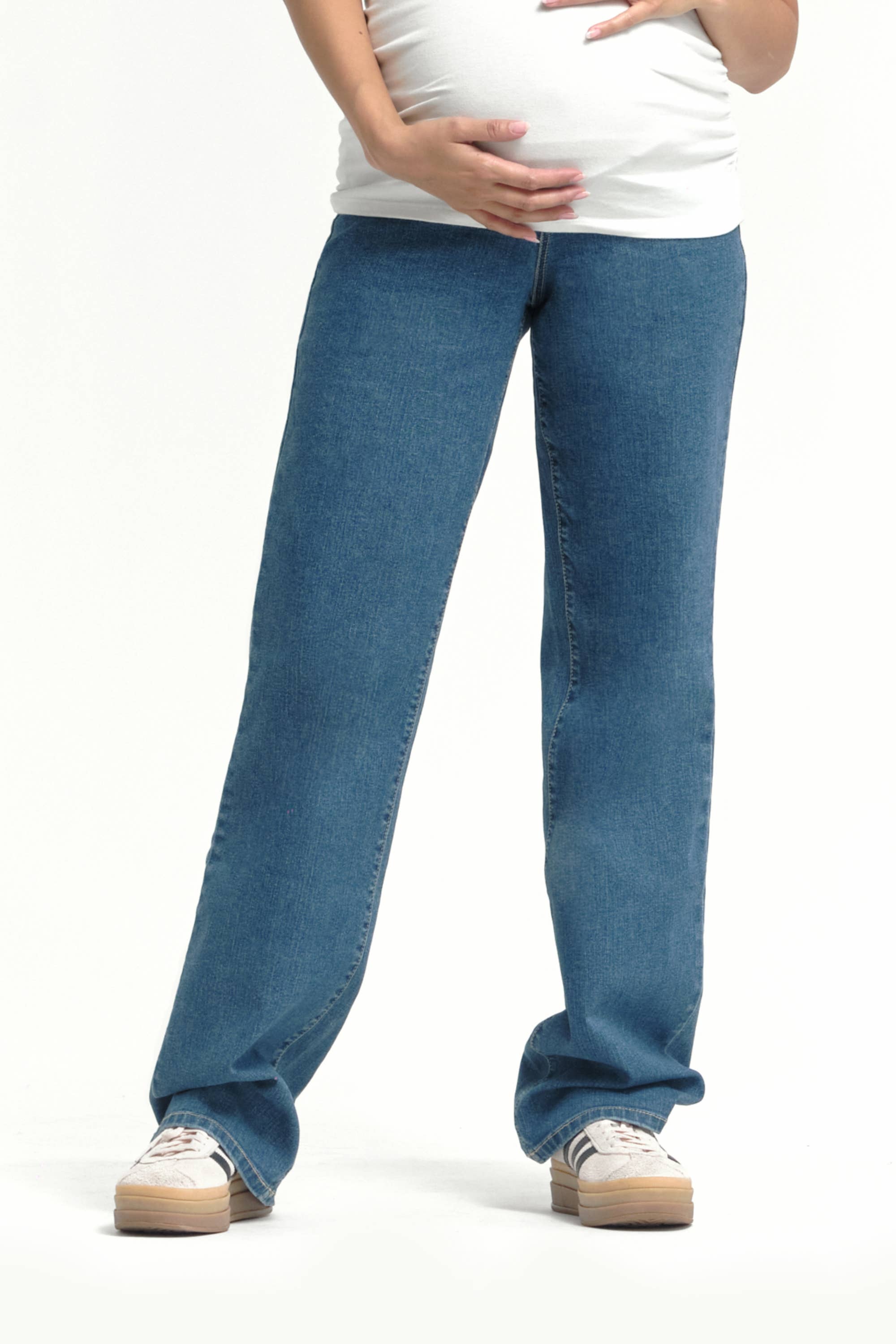 Iman Baggy Straight Leg Denim