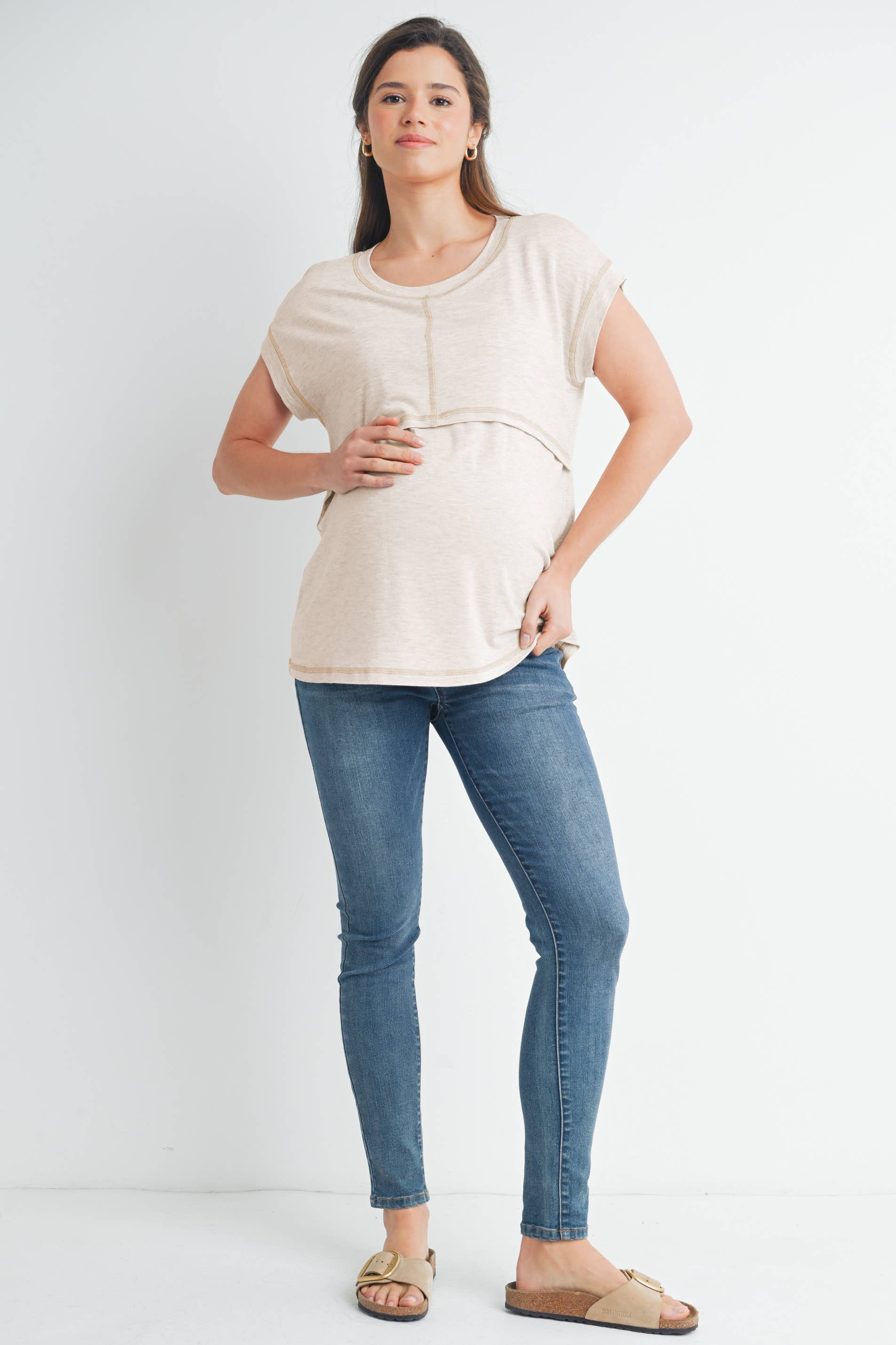 Jessie Maternity & Nursing Tee