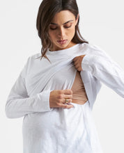 Load image into Gallery viewer, Claud Long Sleeve Nursing Top
