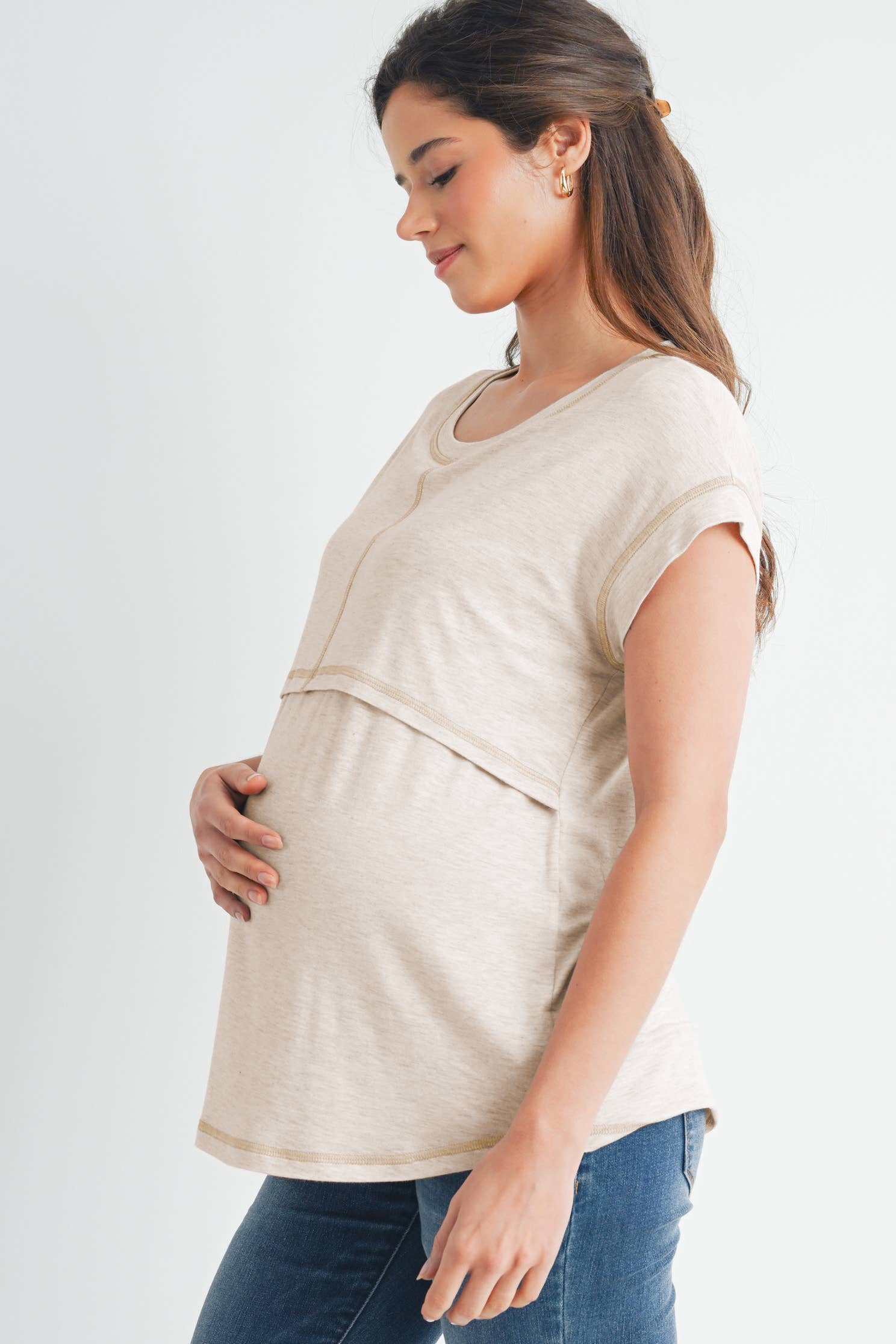 Jessie Maternity & Nursing Tee
