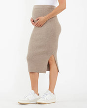 Load image into Gallery viewer, Dani Knit Skirt (Latte)
