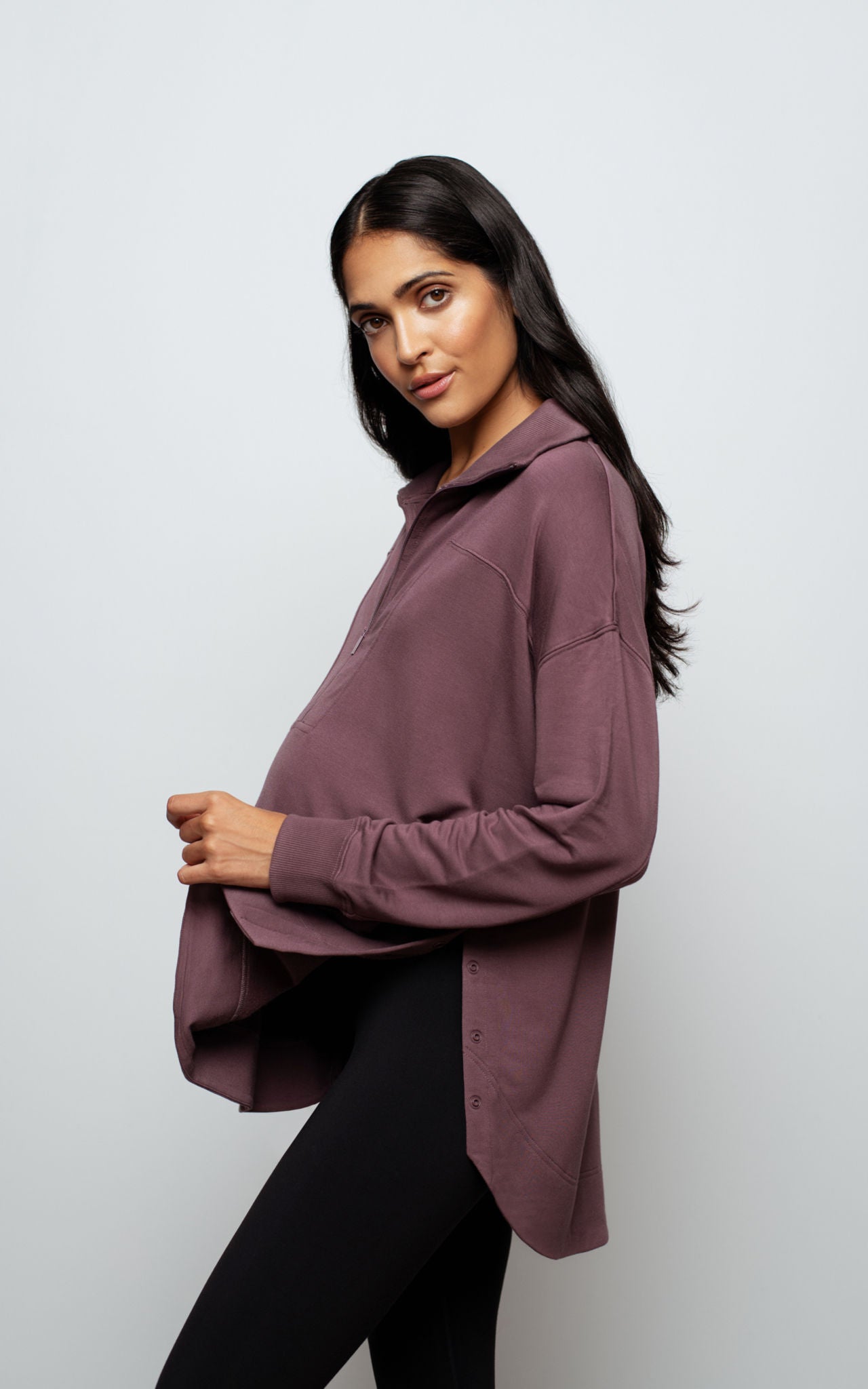 Emmy Half Zip Sweater