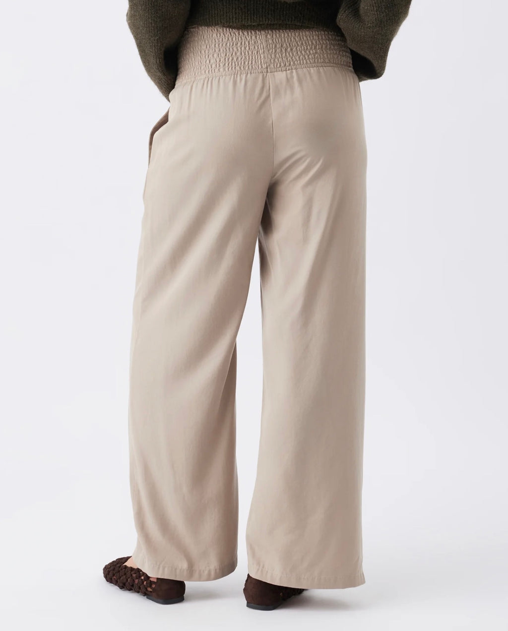 Tencel Wide Leg Pant