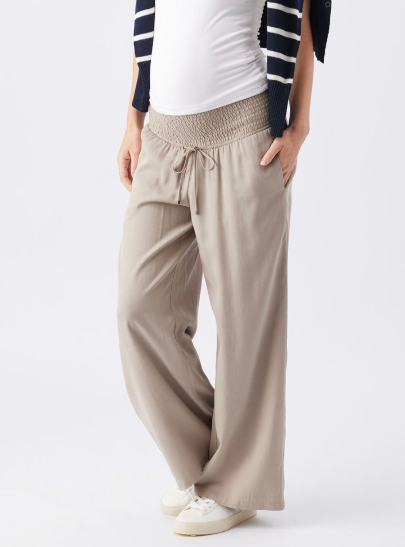 Tencel Wide Leg Pant