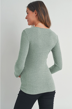 Load image into Gallery viewer, Ribbed Nursing Top
