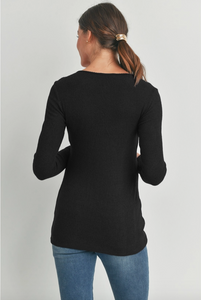 Ribbed Nursing Top