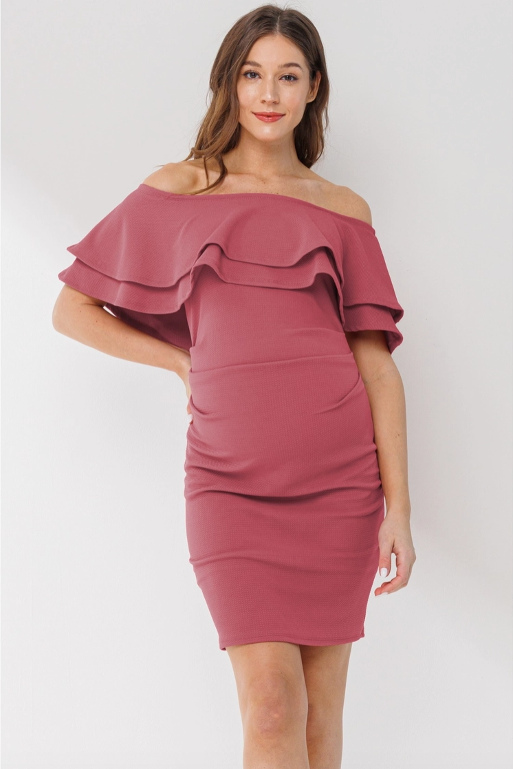 Off The Shoulder Mini Dress