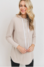 Load image into Gallery viewer, Half Zip Nursing Hoodie
