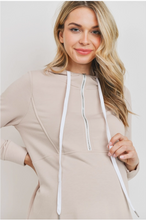 Load image into Gallery viewer, Half Zip Nursing Hoodie
