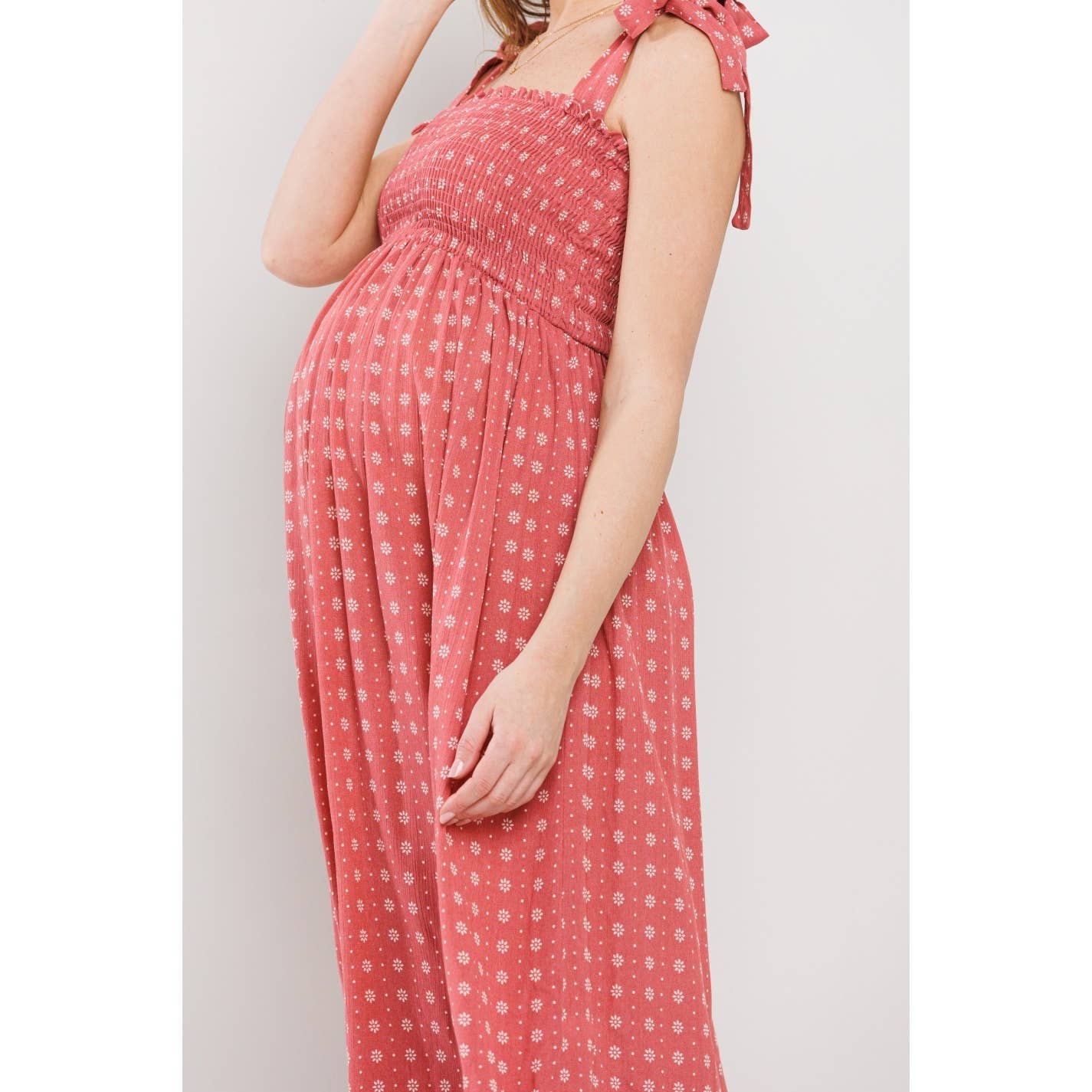 Marsala Midi Dress