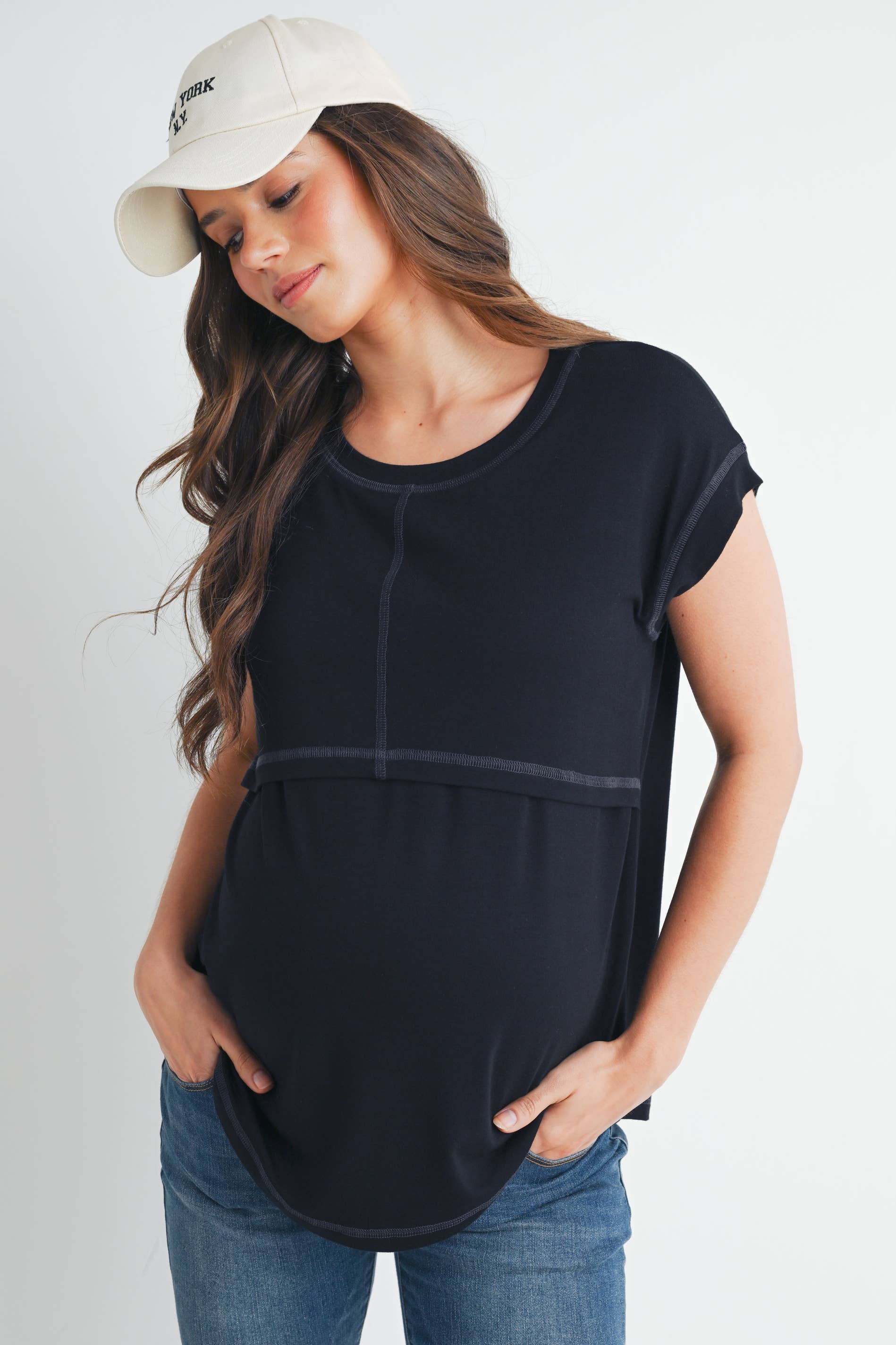 Jessie Maternity & Nursing Tee