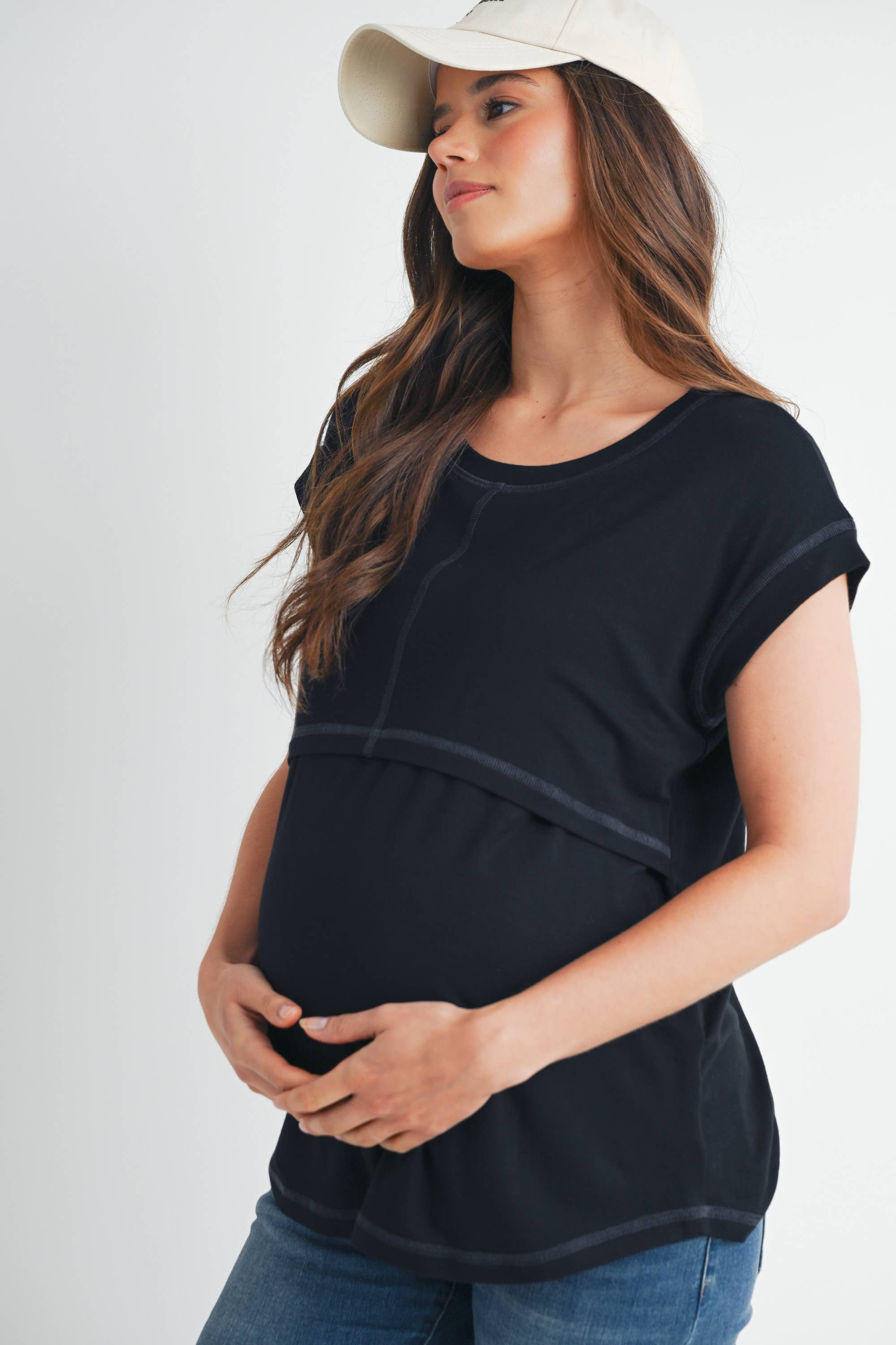 Jessie Maternity & Nursing Tee