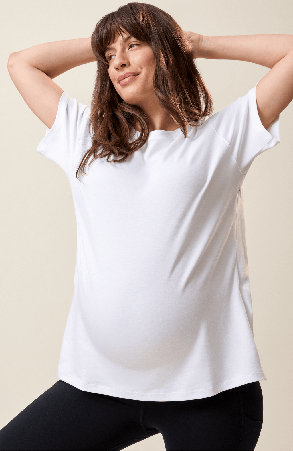 Supima® Cotton Maternity & Nursing Tee
