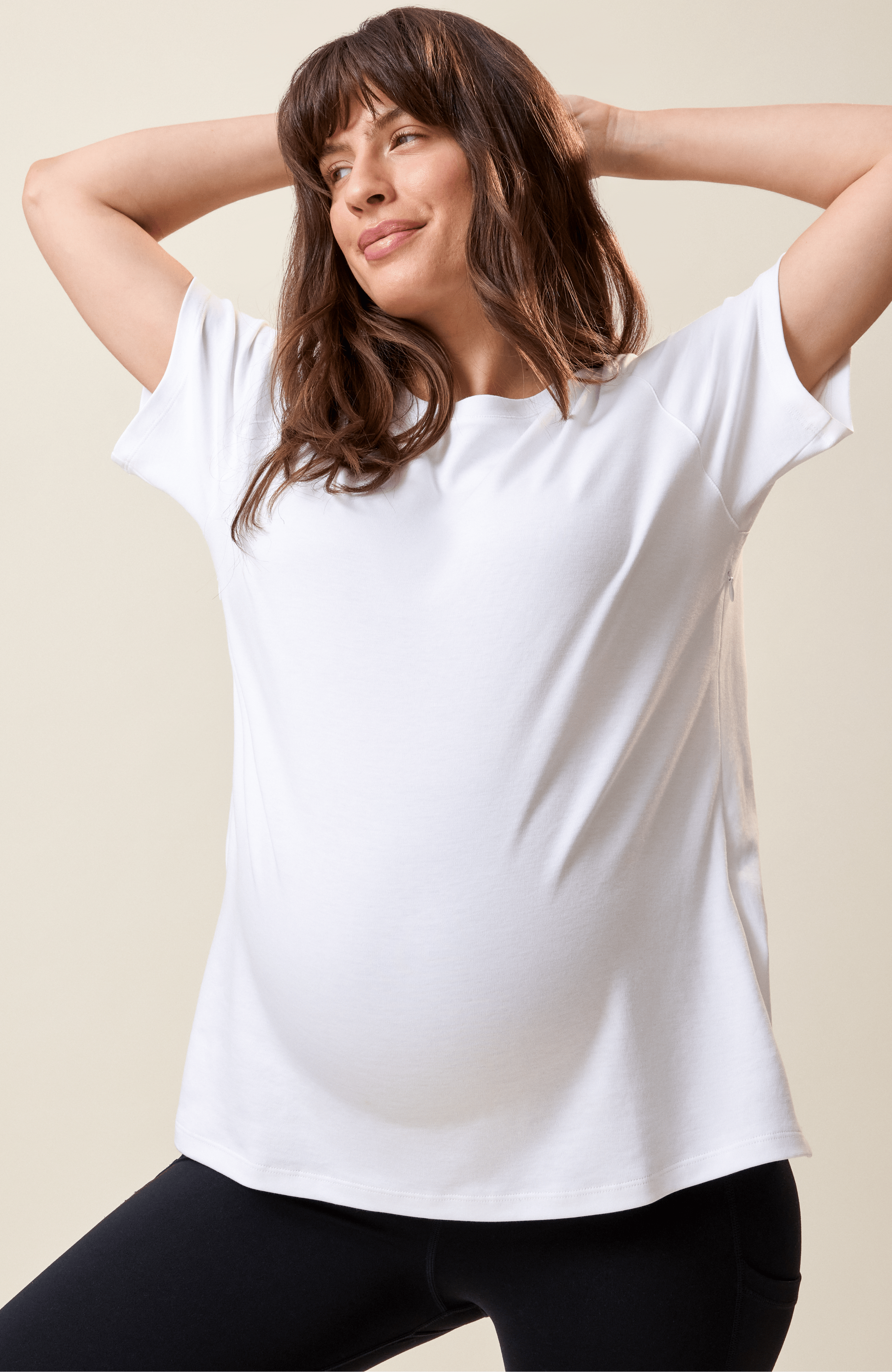 Supima® Cotton Maternity & Nursing Tee