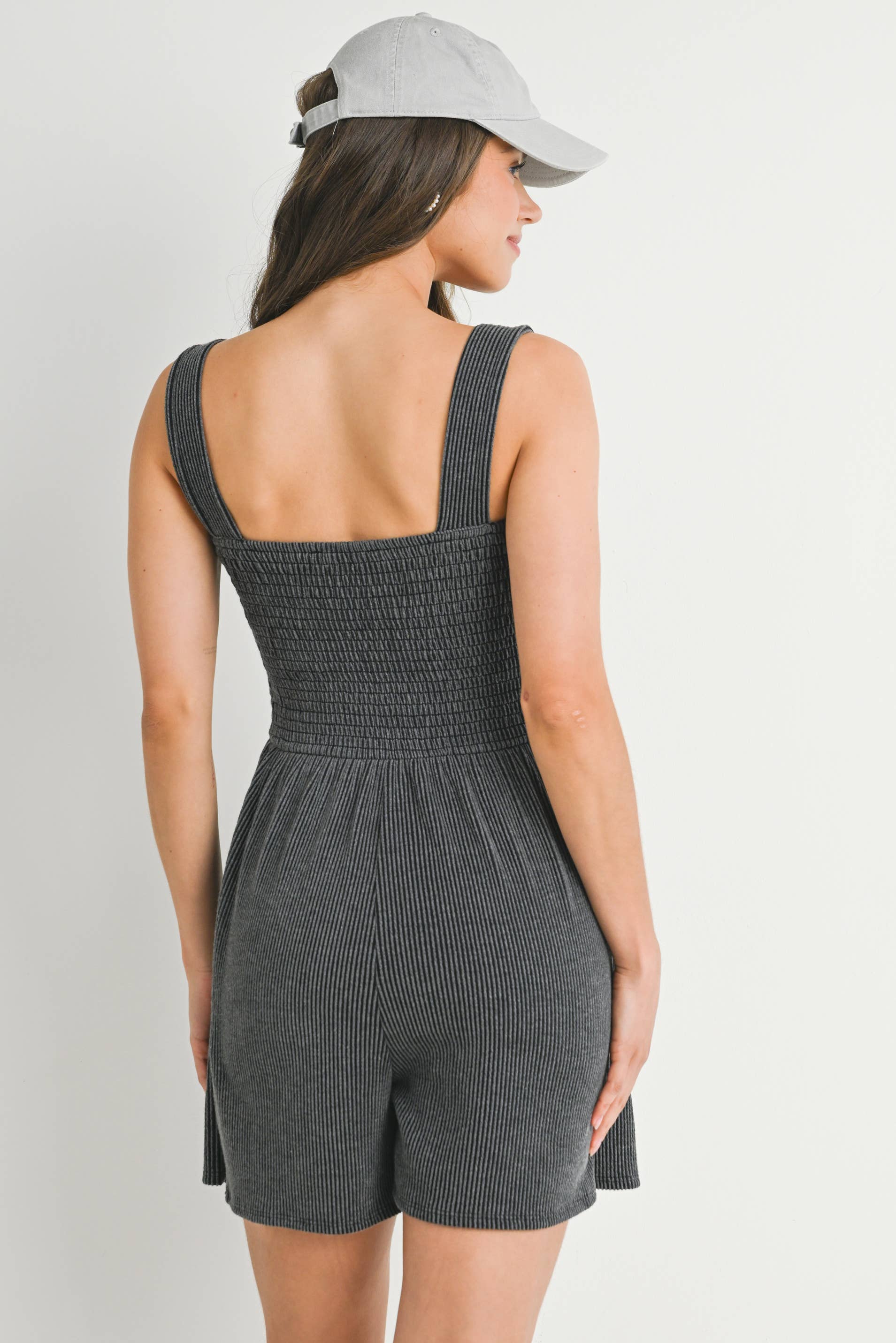 Ella Ribbed Romper